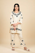 Ivory Charm Embroidered Set
